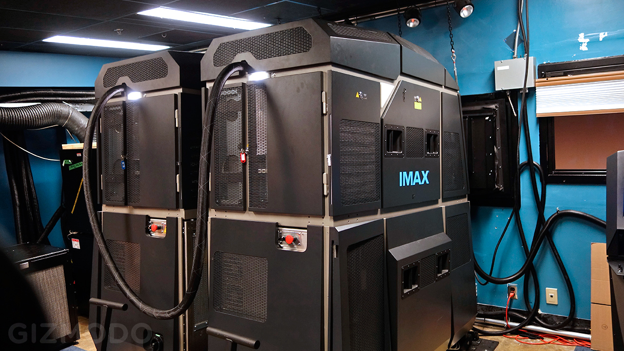 imax digital laser projection system